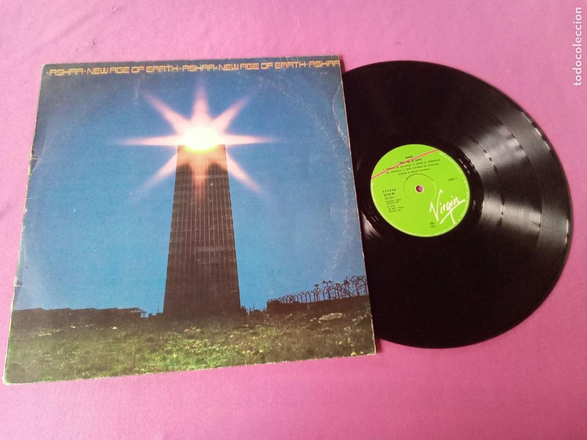 Discos de vinilo: ASHRA NEW AGE OF EARTH 1977 LP L31 3