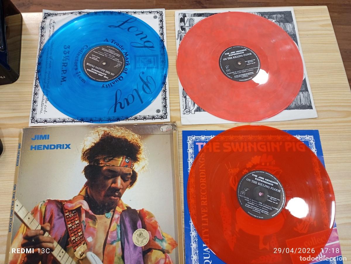 Discos de vinilo: Box Set 3 Lps - The Jimi Hendrix Experience &ndash; On The Killing Floor - Leer descripcion