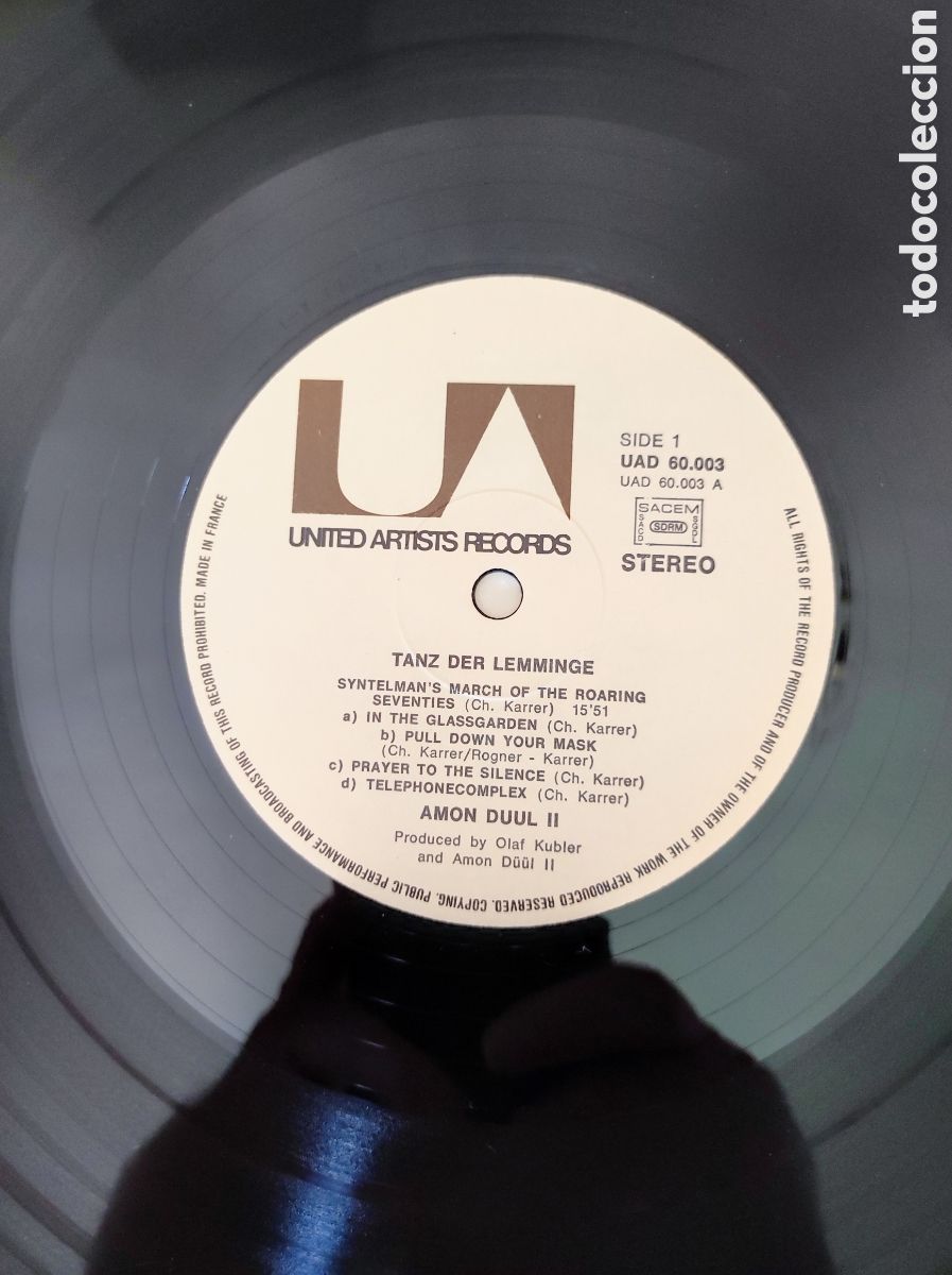Discos de vinilo: AMON DUUL II - TANZ DER LEMMINGE - Foto 4