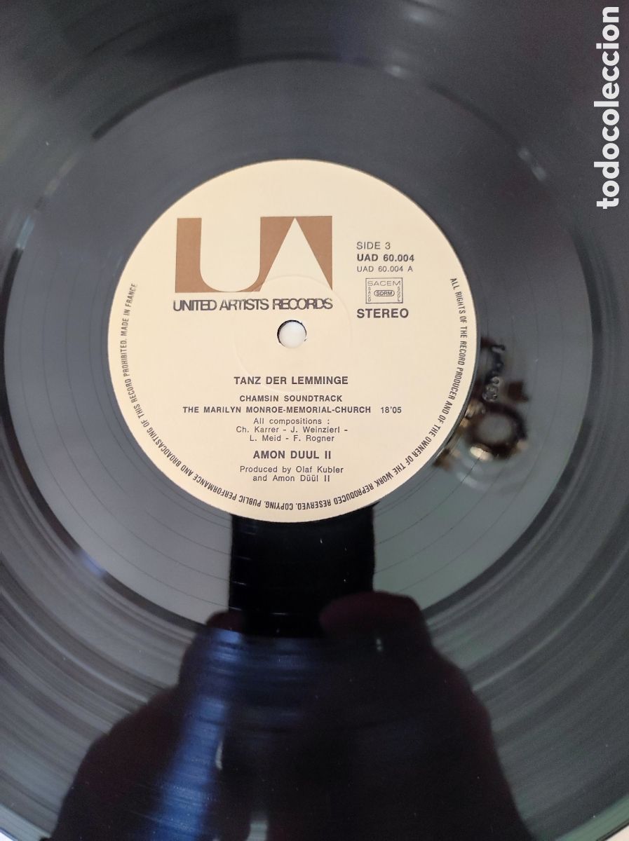 Discos de vinilo: AMON DUUL II - TANZ DER LEMMINGE - Foto 6