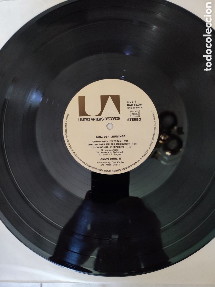 Discos de vinilo: AMON DUUL II - TANZ DER LEMMINGE - Foto 7