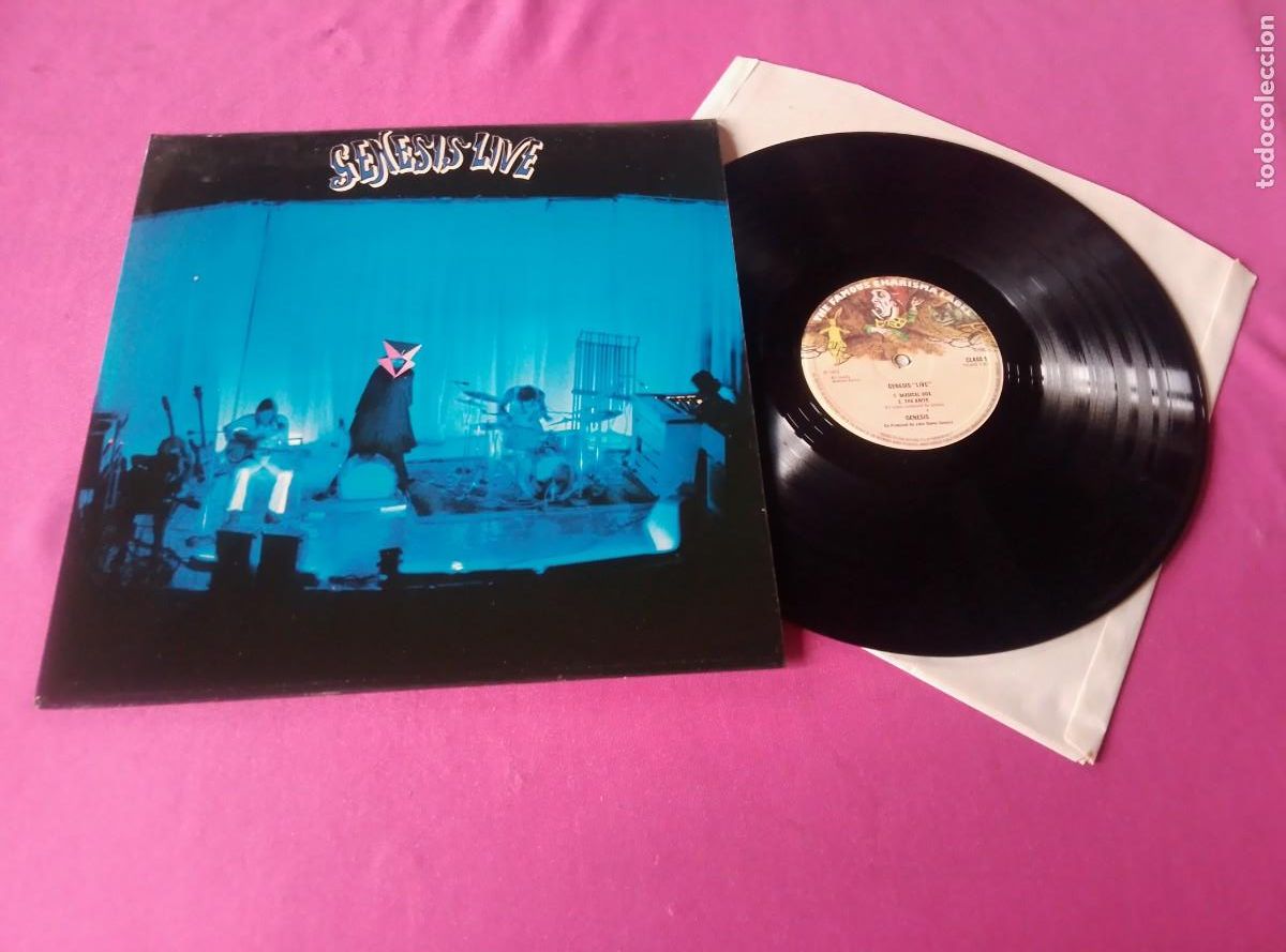Discos de vinilo: GENESIS LIVE 1973 LP L31 3