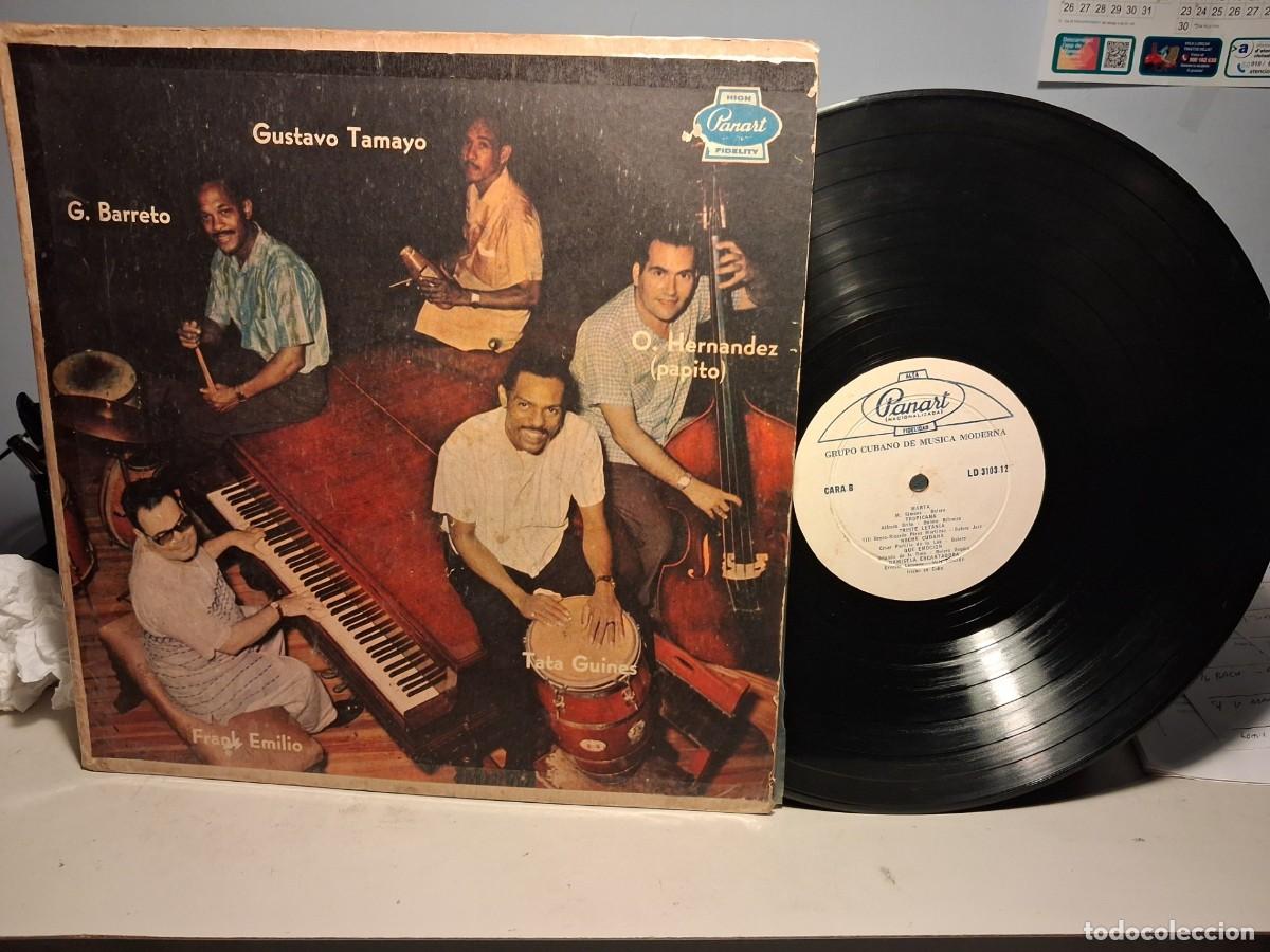 Discos de vinilo: LP GRUPO CUBANO DE MUSICA MODERNA (AFRO CUBAN JAZZ ) EDICION CUBA