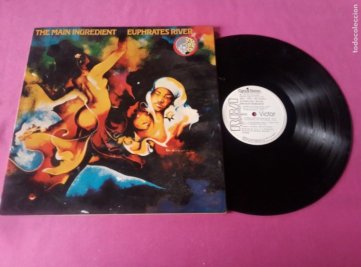 Discos de vinilo: EUPHRATRES RIVER THE MAIN INGREDIENT PROMOCIONAL1974 LP L31 3