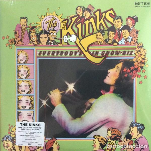 Discos de vinilo: The Kinks &ndash; Everybody's In Showbiz - Everybody's A Star lp