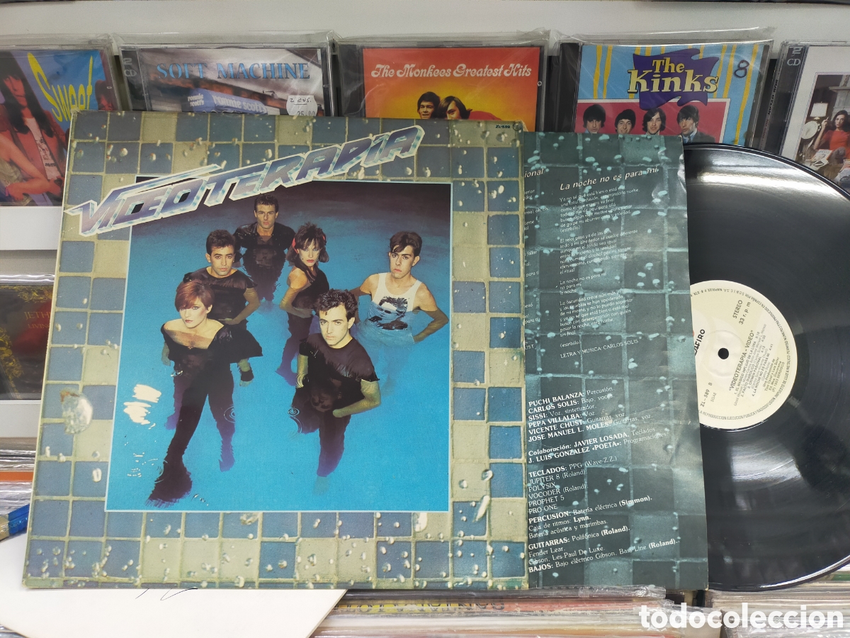 Discos de vinilo: Video LP videoterapia 1983