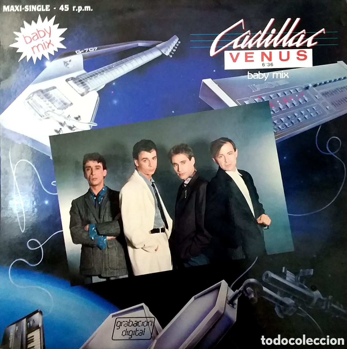 Discos de vinilo: CADILLAC//VENUS//BABY-MIX//1984//MAXI//POLYDOR