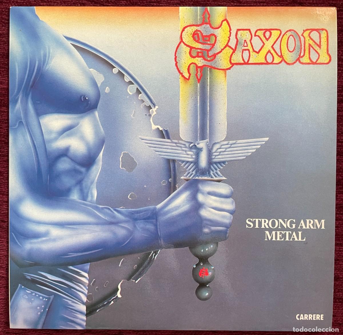 Discos de vinilo: Saxon &ndash; Strong Arm Metal - Foto 1