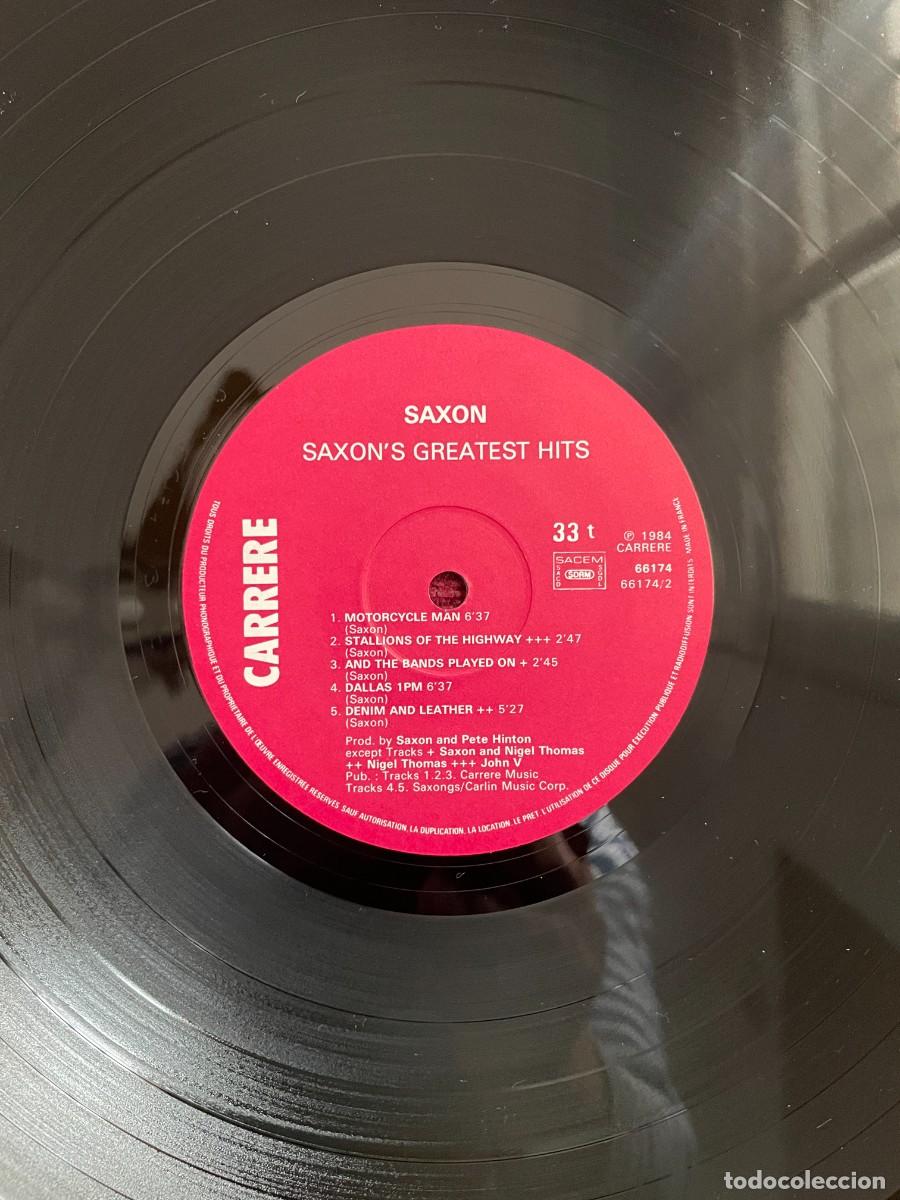 Discos de vinilo: Saxon &ndash; Strong Arm Metal - Foto 3