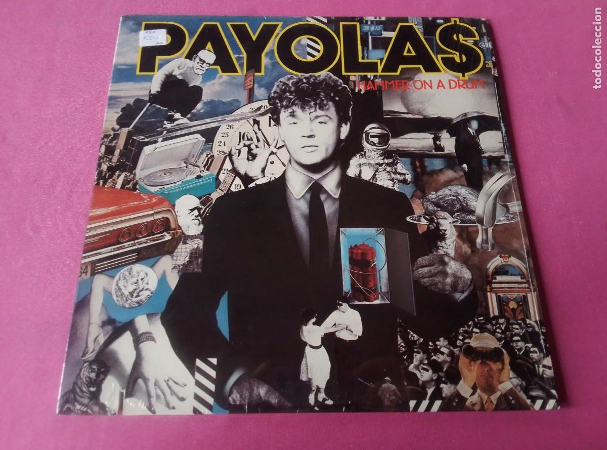 Discos de vinilo: PAYOLAS HAMMER ON A DRUM PRECINTADO 1983 LP L31 3 - Foto 1