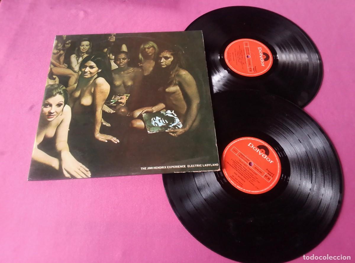 Discos de vinilo: JIMI HENDRIX ELECTRIC LADYLAND DOBLE 1980 LP L31 3