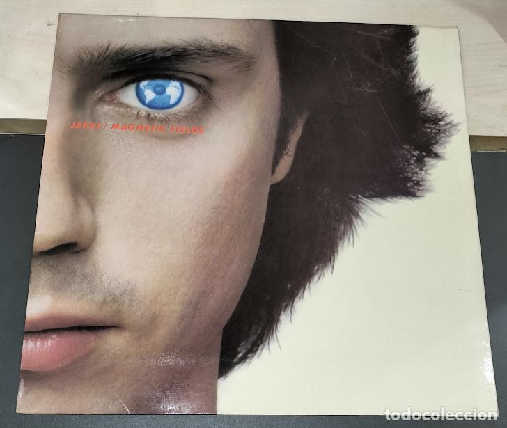 Discos de vinilo: Jean Michel Jarre - Magnetic Fields - LP Polydor ref. 23 11 075. Ed. espa&ntilde;ola 1981.