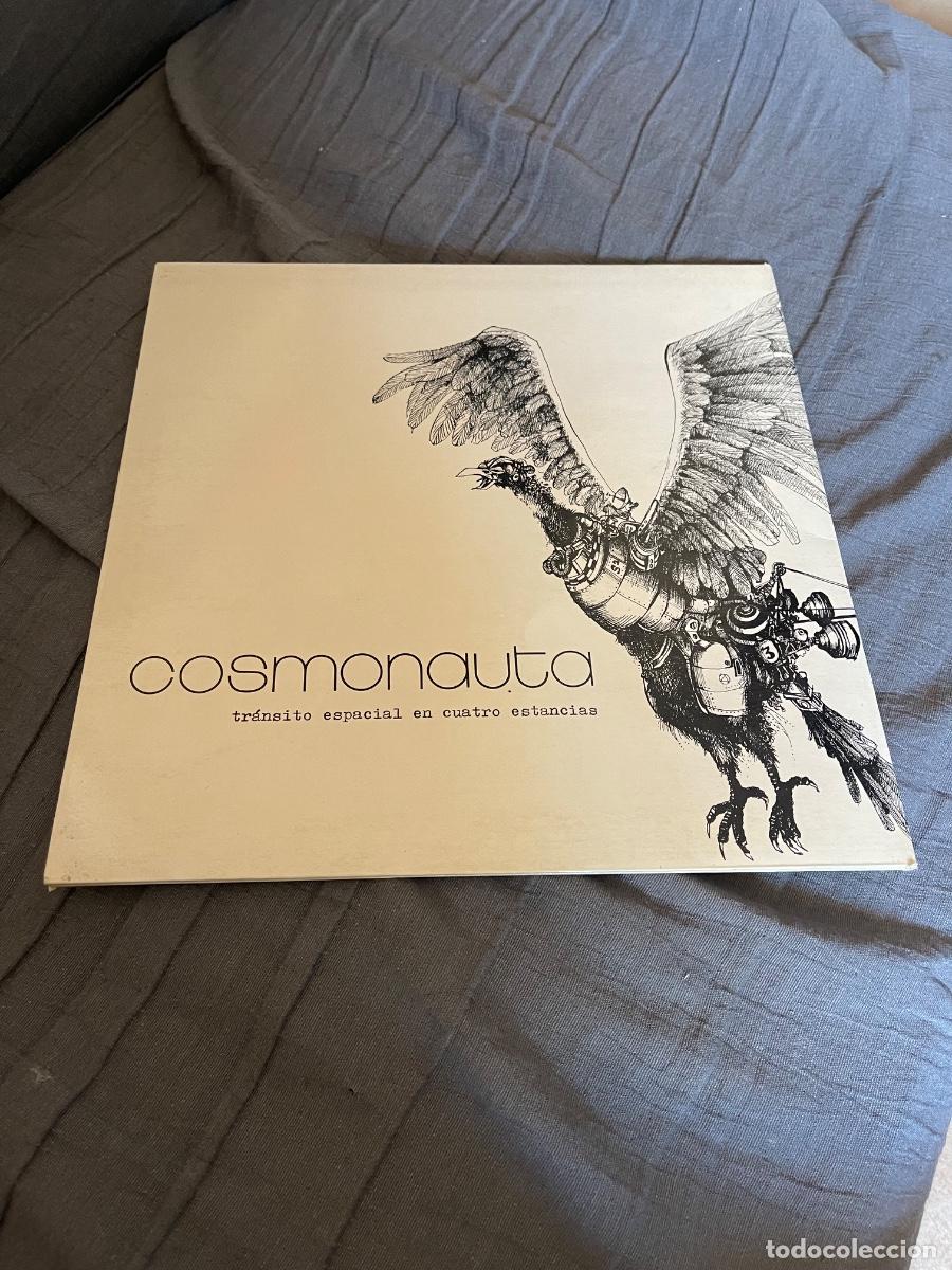 Discos de vinilo: AGUAVIVA 'COSMONAUTA' - PROMOCIONAL ATENCI&Oacute;N SOLO PORTADA
