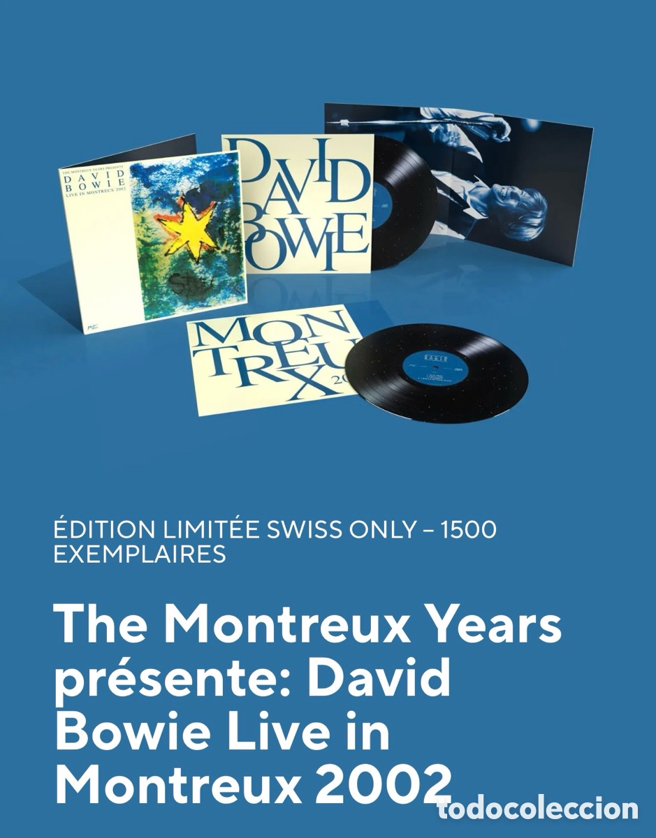 Discos de vinilo: David Bowie Montreux Jazz Festival 2002 - 2 LP&rsquo;S