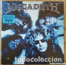 Discos de vinilo: MEGADETH LP Aguante (Turquoise/Yellow Coloured Vinyl 175 Numbered Copies)