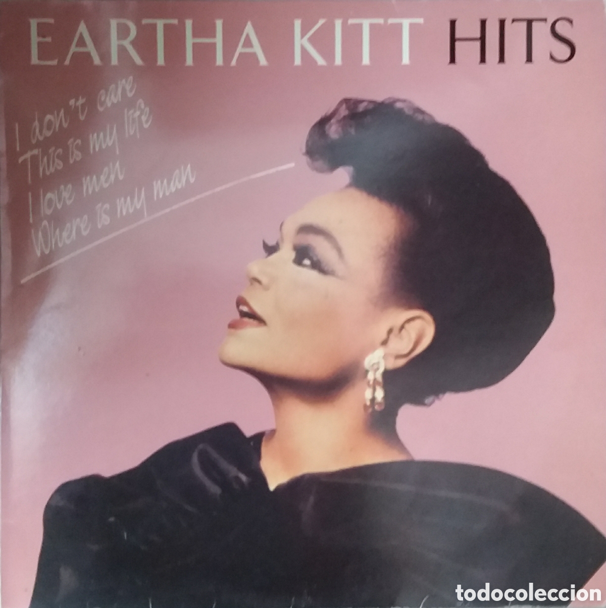 Discos de vinilo: EARTHA KITT//HITS//1986//LP//BLACK SCORPIO-RCA