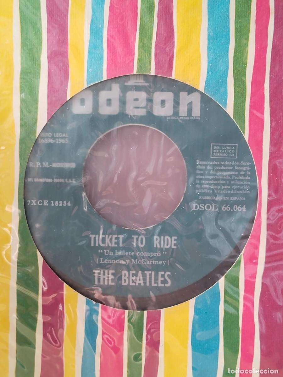 Discos de vinilo: The Beatles - Ticket To Ride / Yes It