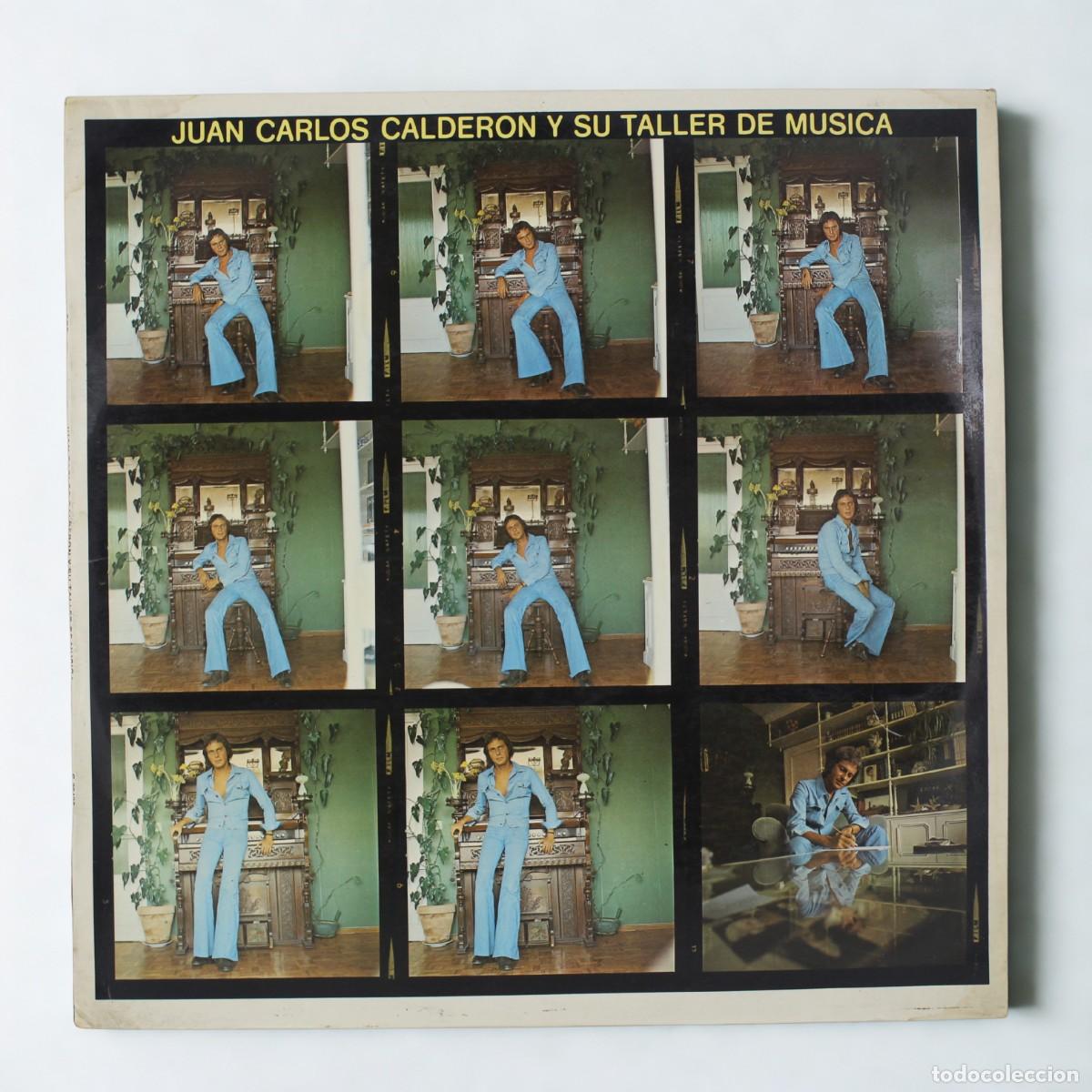 Discos de vinilo: Juan Carlos Calderon Taller De Musica LP Vinilo 1974 CBS Spain Record