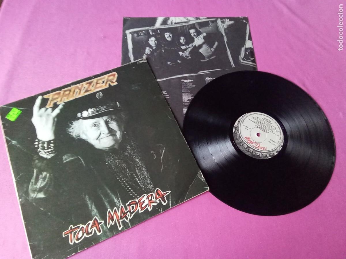 Discos de vinilo: PANZER TOCA MADERA 1984 CHAPA LP L31 3