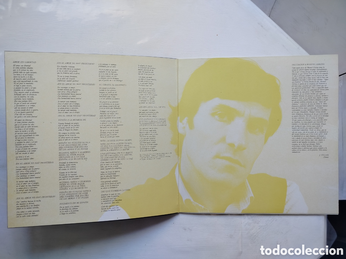 Discos de vinilo: Manuel Gerena LP 1983 - Foto 3