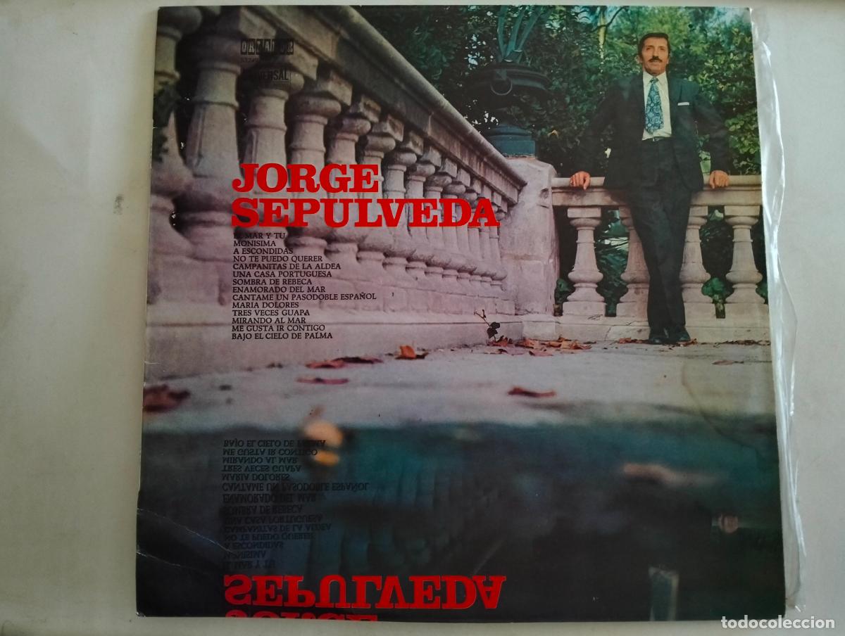 Discos de vinilo: JORGE SEPULVEDA, DISCO LP, EDITADO UNIVERSAL-CIRCULO DE LECTORES, A&Ntilde;O 1972