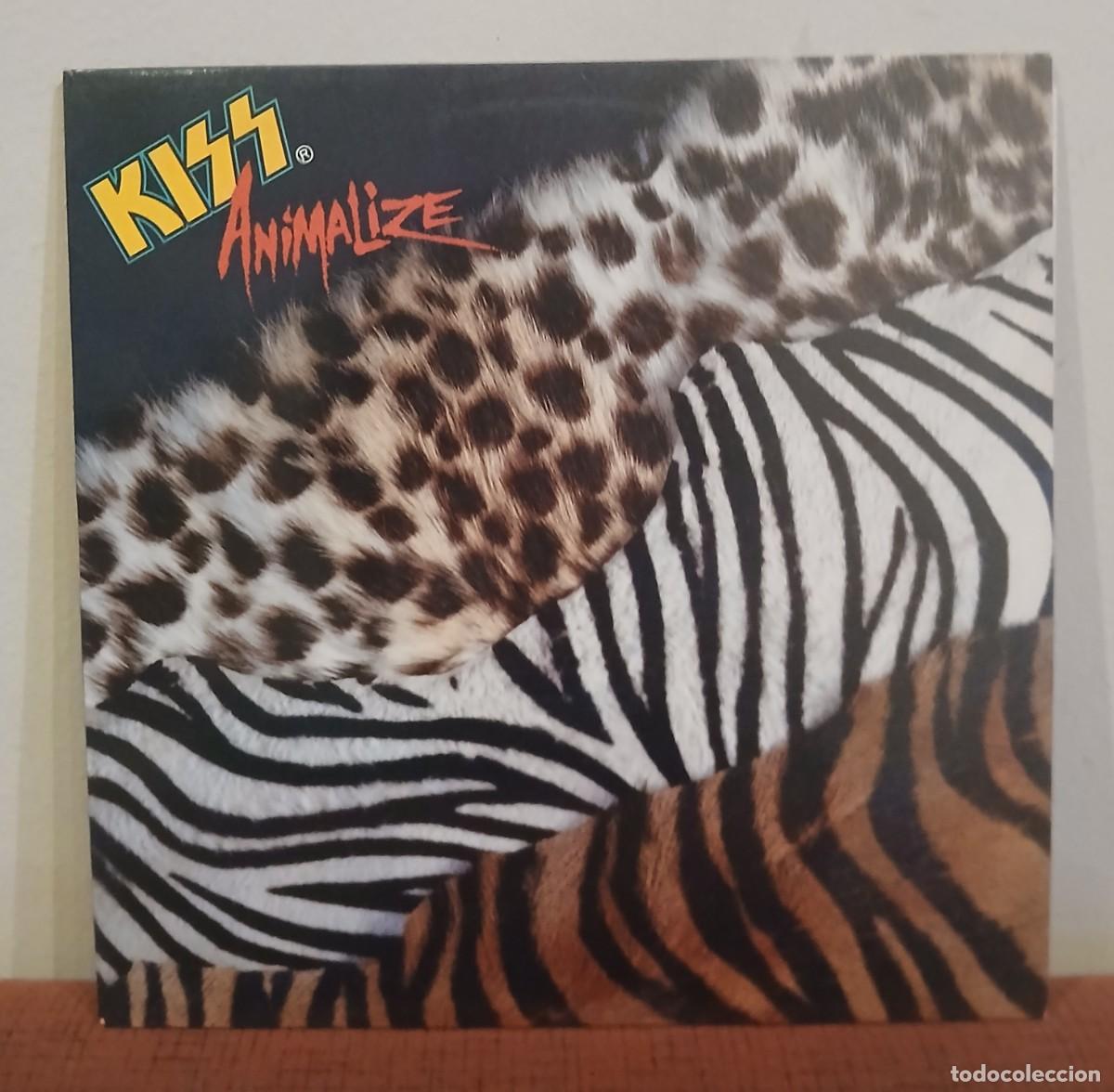 Discos de vinilo: VINILO ANIMALIZE - LP DE KISS CON VINILO IMPECABLE