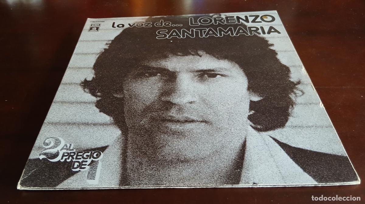 Discos de vinilo: LA VOZ DE LORENZO SANTAMARIA - DOBLE 2. LP - 1979