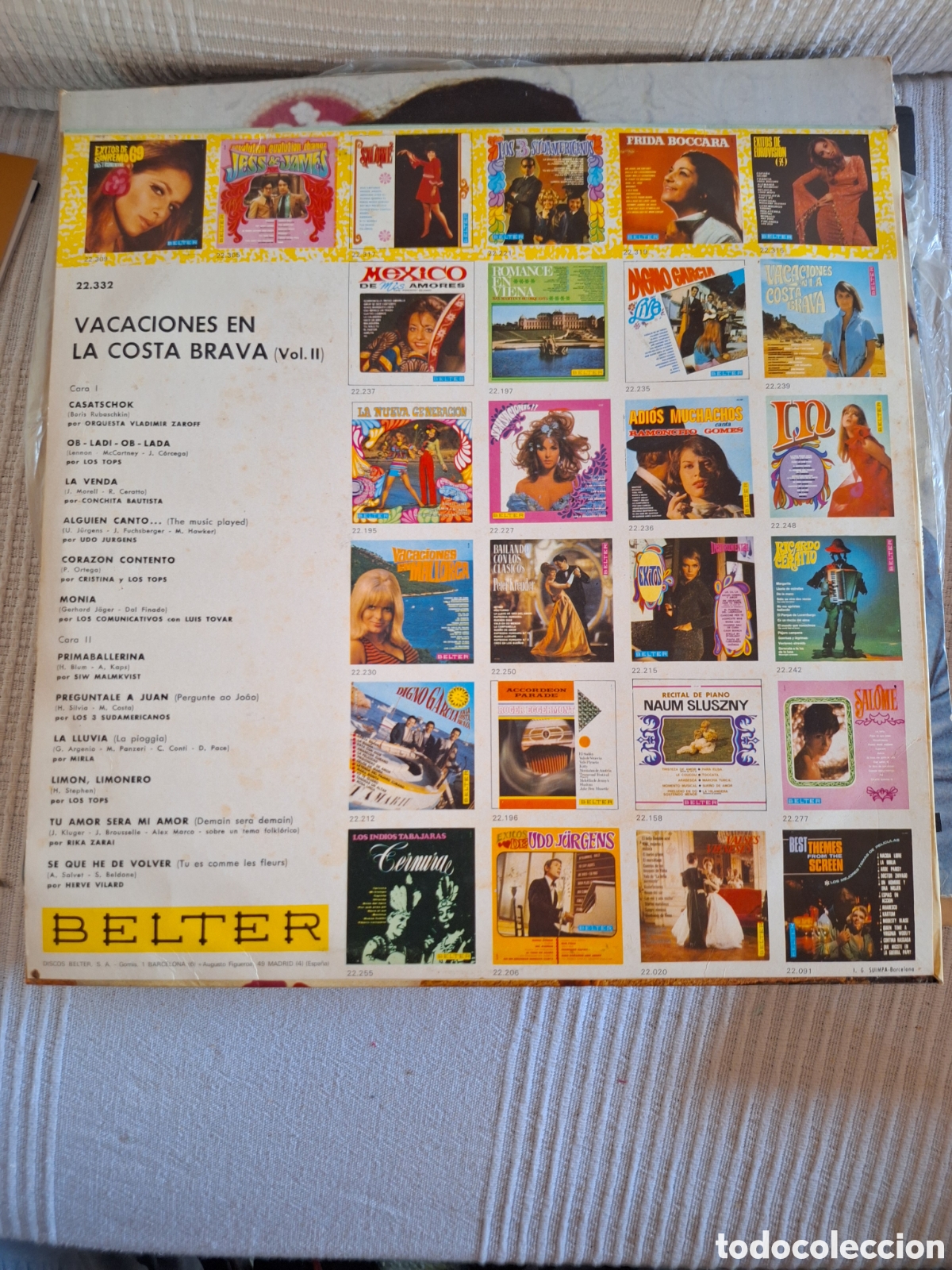 Discos de vinilo: Vinilo vacaciones en la costa brava - Foto 2