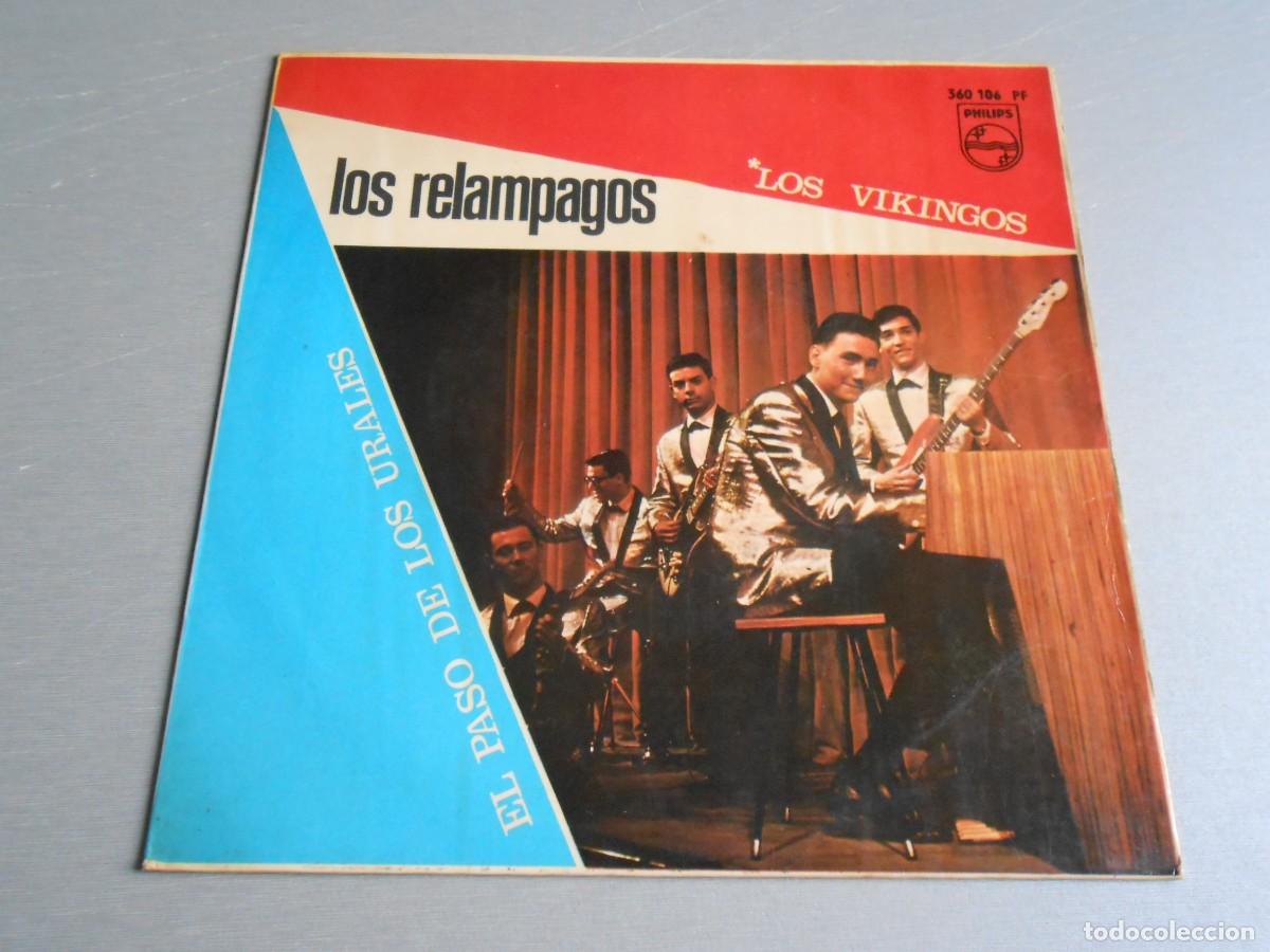 Discos de vinilo: RELAMPAGOS, LOS, SG, LOS VIKINGOS + 1, A&Ntilde;O 1967, PHILIPS 360.106 PF