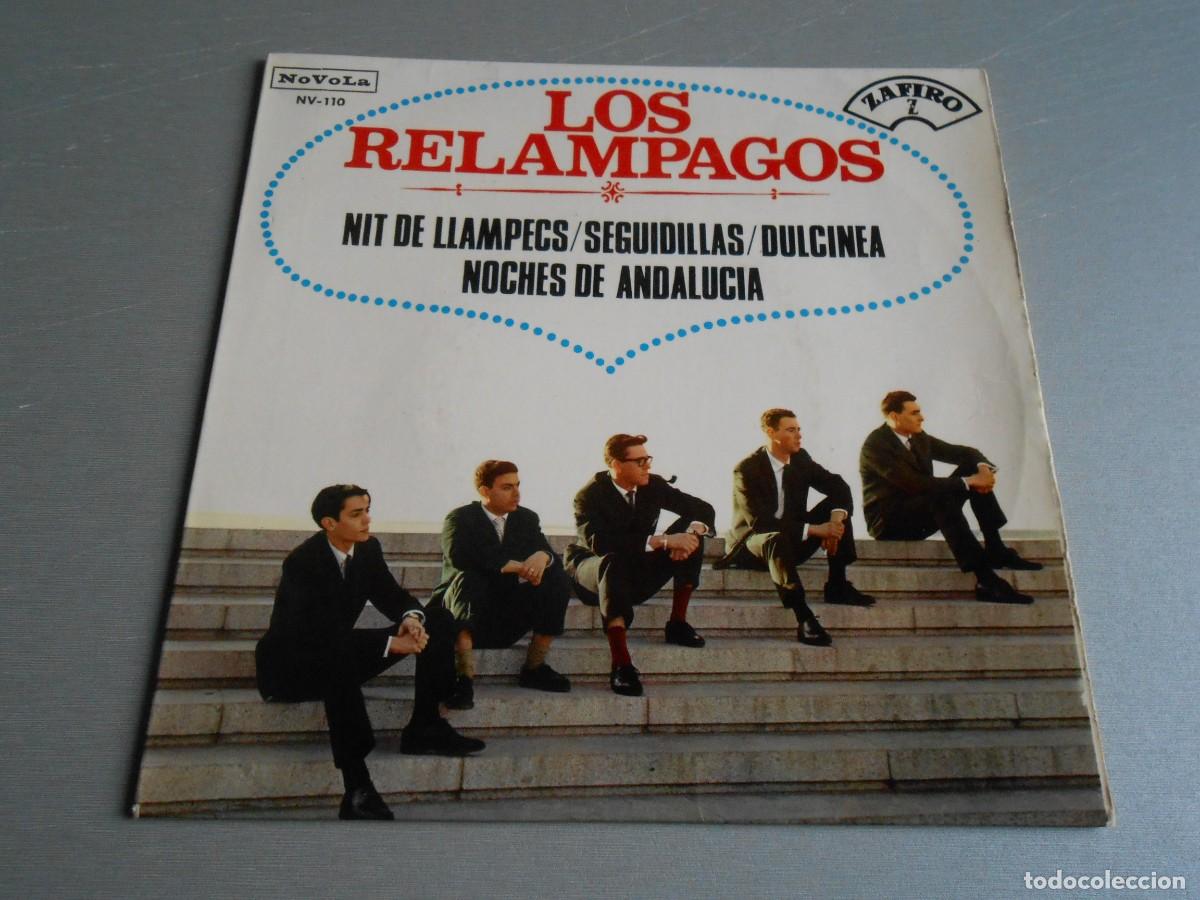 Discos de vinilo: RELAMPAGOS, LOS, EP, NIT DE LLAMPECS + 3, A&Ntilde;O 1965, NOVOLA NV-110