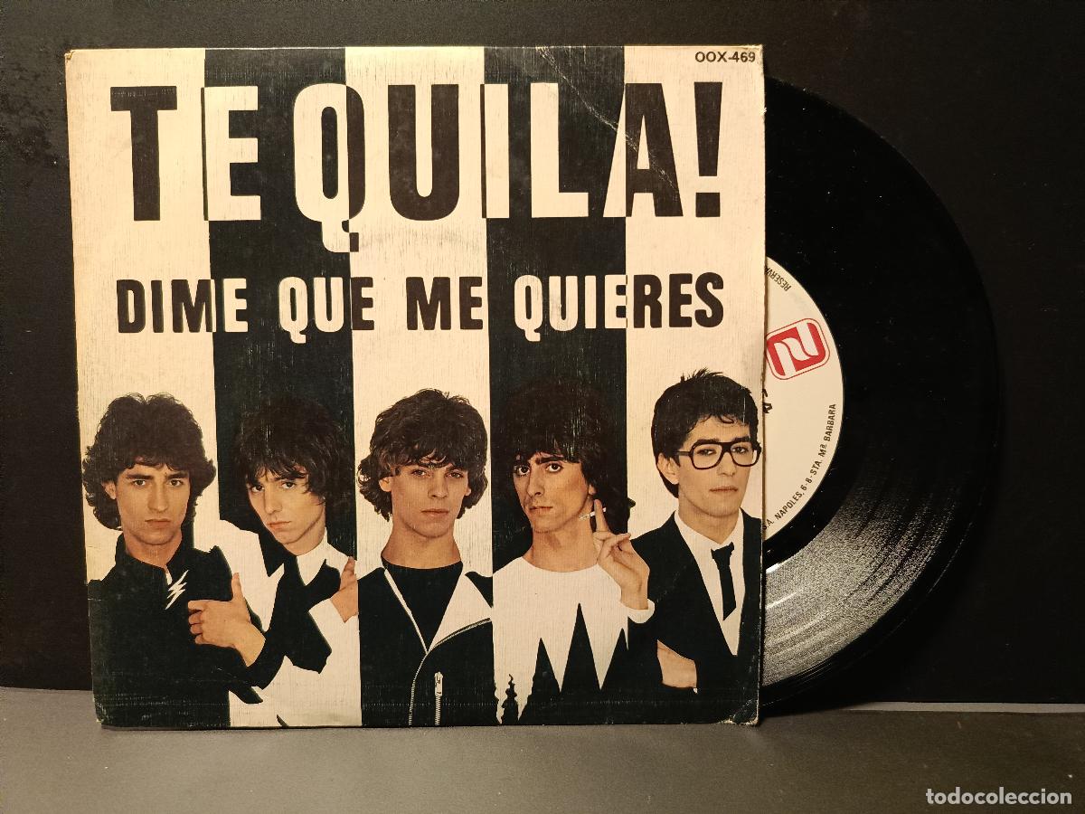 Discos de vinilo: Tequila &ndash; Dime que me quieres; D&eacute;jenme dormir &ndash; ZAFIRO 469 &ndash; 1980 PEPETO