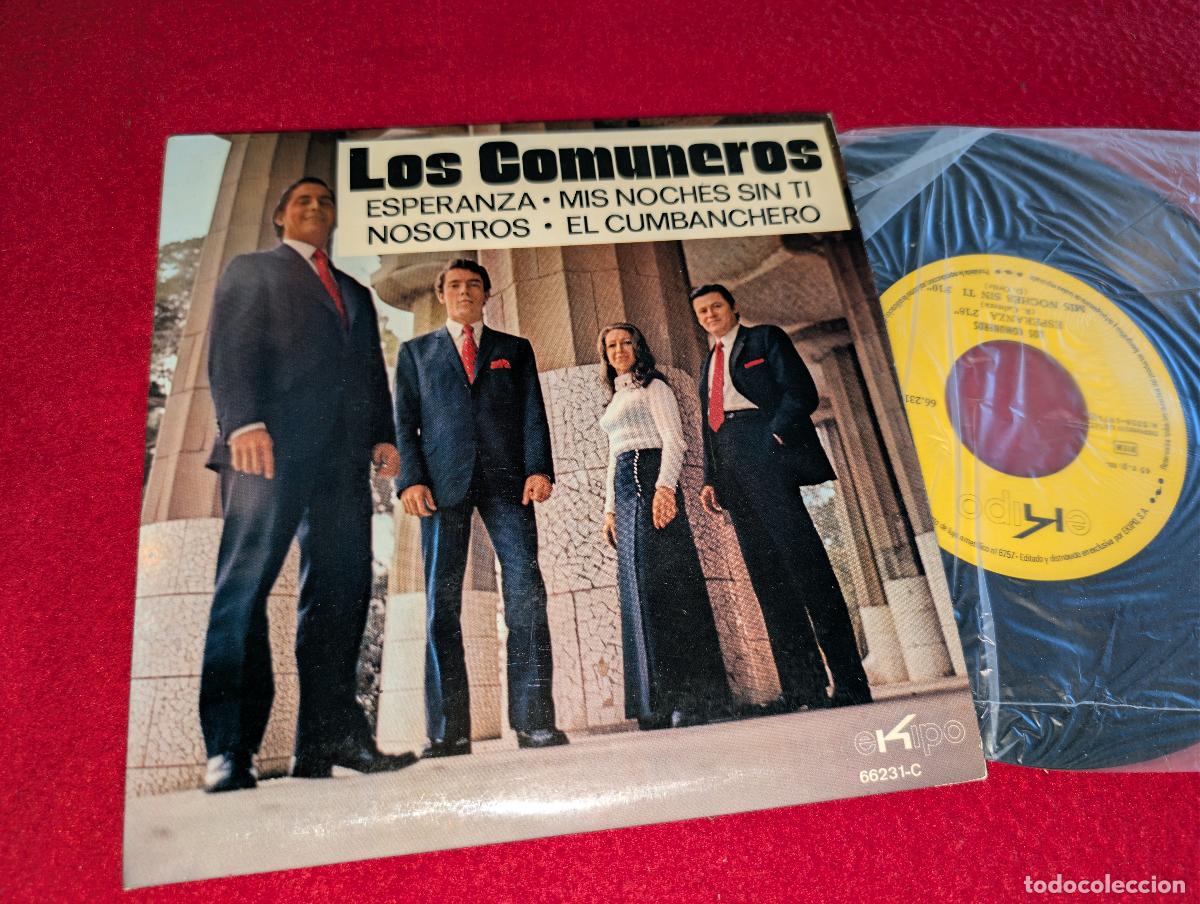 Discos de vinilo: LOS COMUNEROS Esperanza/Nosotros +2 EP 7'' 1971 EKIPO PARQUE G&Uuml;ELL GAUDI