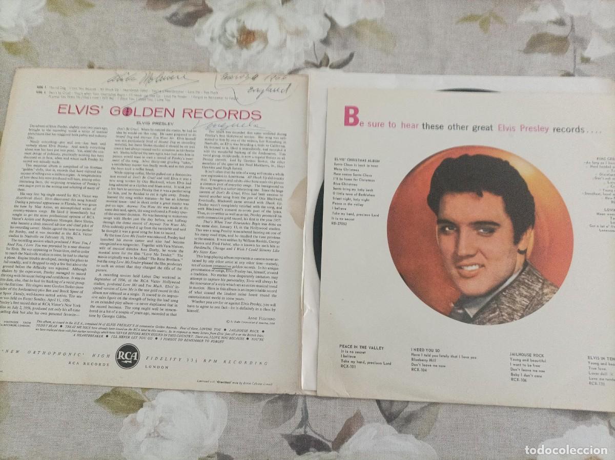 Discos de vinilo: Elvis Presley lp original red-seal - Foto 2