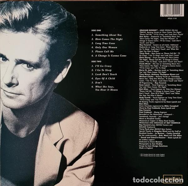 Discos de vinilo: Graham Bonnet &ndash; Here Comes The Night - Foto 2