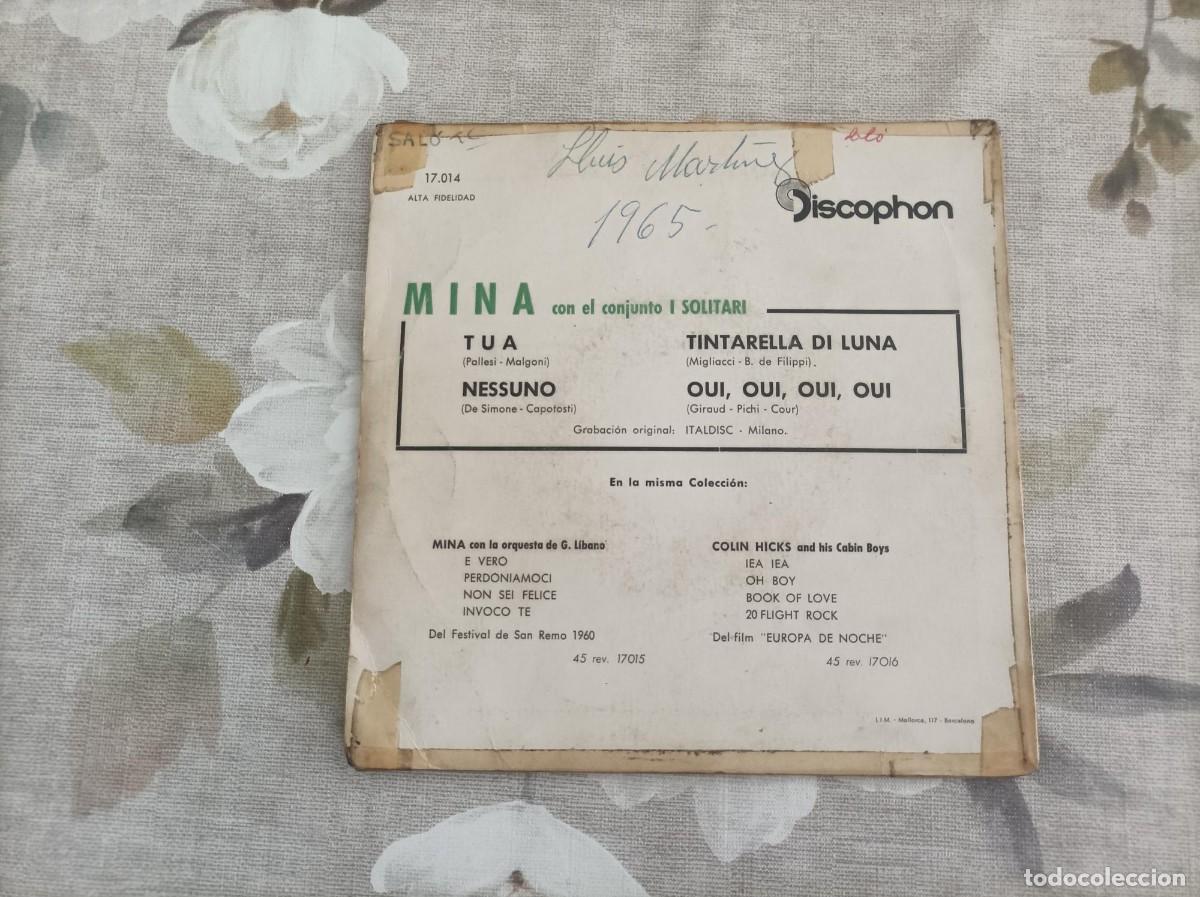 Discos de vinilo: Mina ep rock and roll - Foto 2