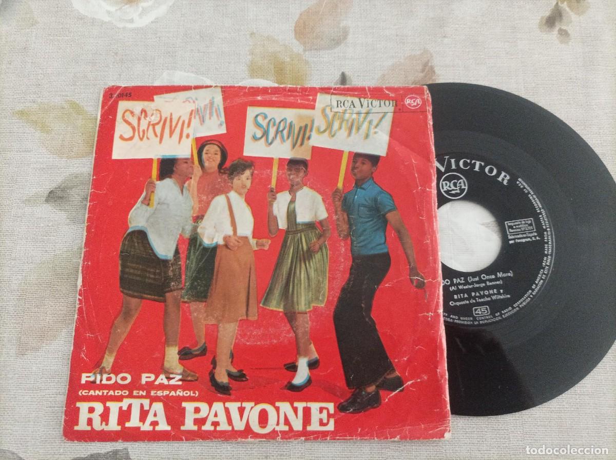 Discos de vinilo: Rita Pavone single dificil - Foto 1
