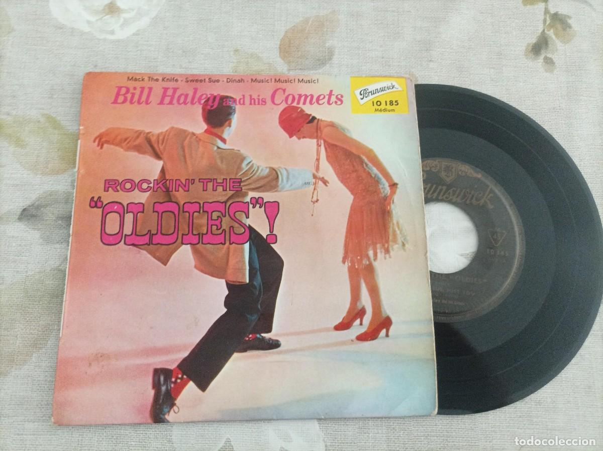Discos de vinilo: Bill Haley ep rockin the oldies - Foto 1