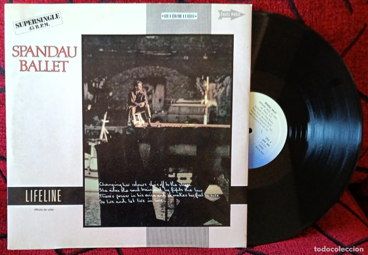 Discos de vinilo: SPANDAU BALLET ** Lifeline ** MAXI SINGLE VINILO 1982