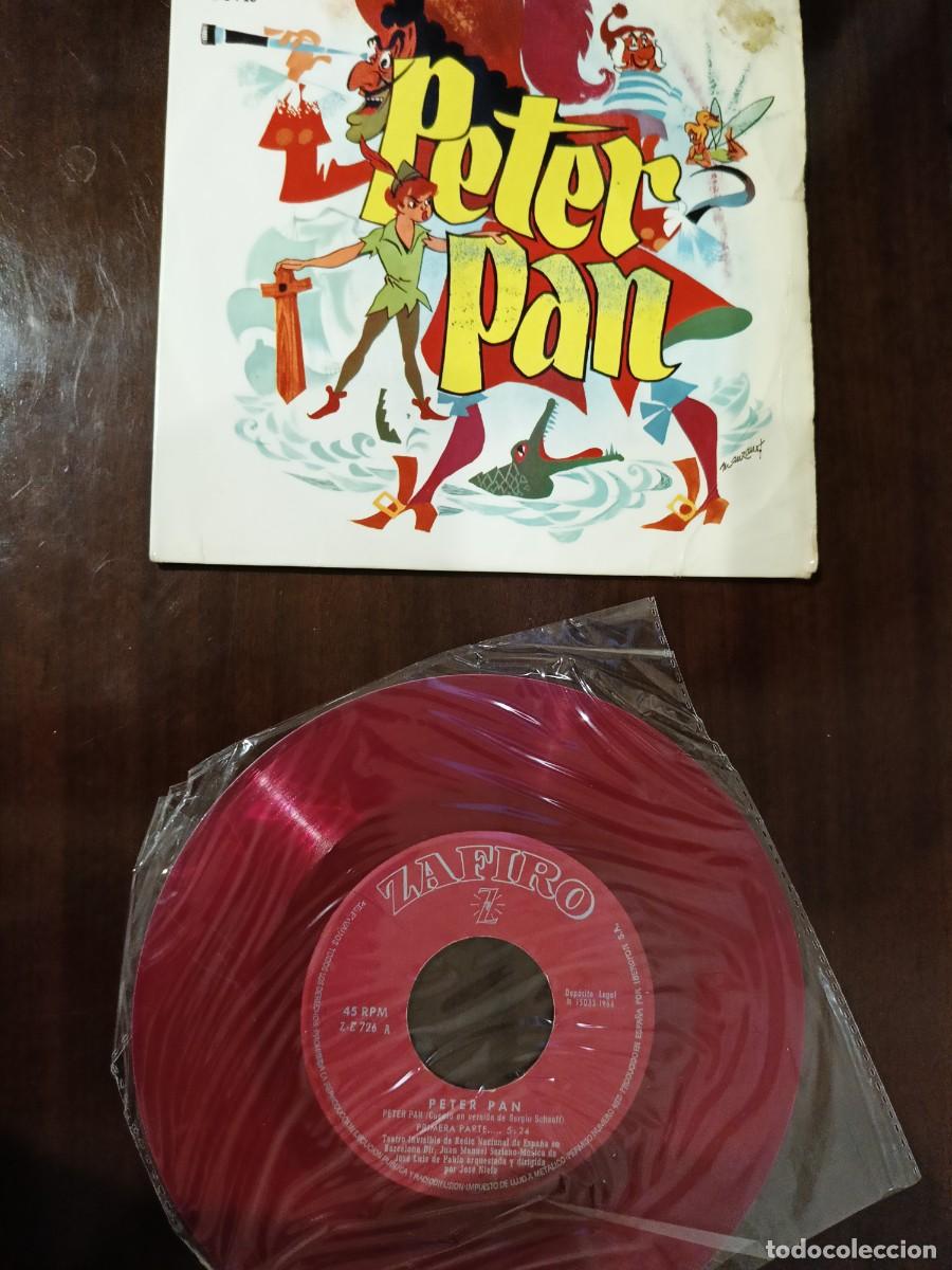 Discos de vinilo: Disco Peter Pan. Zafiro - Foto 1