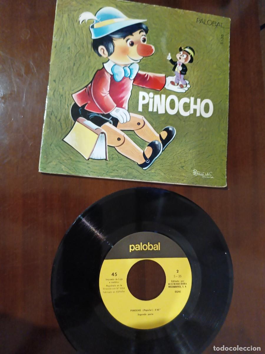 Discos de vinilo: PINOCHO Disco cuento. Paloba - Foto 1