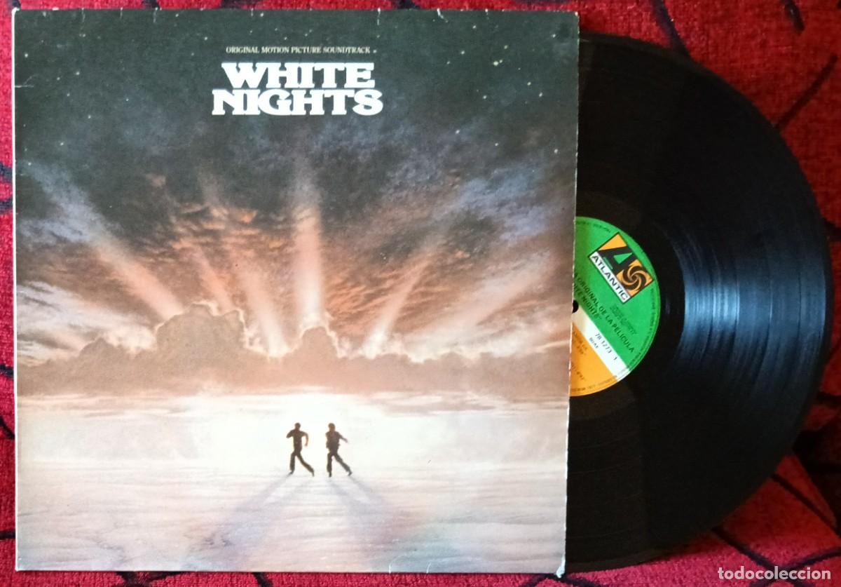 Discos de vinilo: WHITE NIGHTS ** Banda Sonora ** VINILO LP 1985 PHIL COLLINS - ROBERT PLANT - LOU REED
