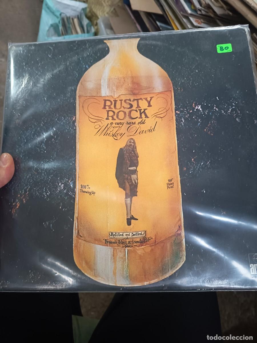 Discos de vinilo: LOTE 411, LP RUSTY ROCK,( MUY BUENO!),1974