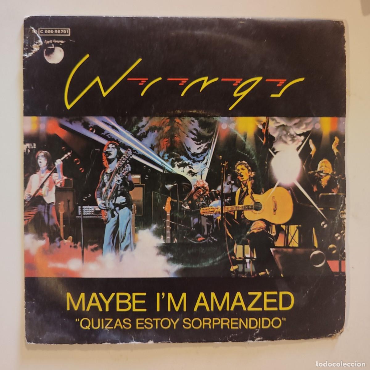 Discos de vinilo: Maybe I'm Amazed - Wings