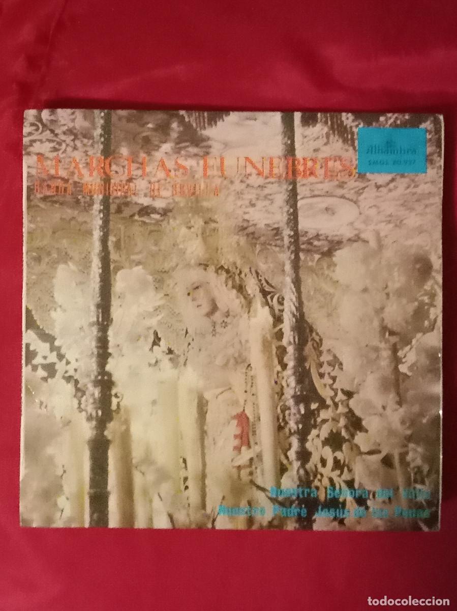 Discos de vinilo: Marchas F&uacute;nebres - Banda Municipal de Sevilla - Ntra. Sra del Valle / Ntro. Padre Jes&uacute;s de las Penas