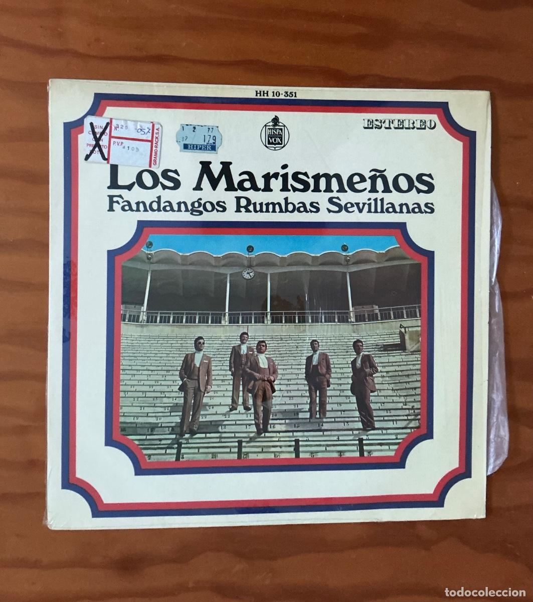 Discos de vinilo: Los Marisme&ntilde;os - Fandangos, rumbas, sevillanas.