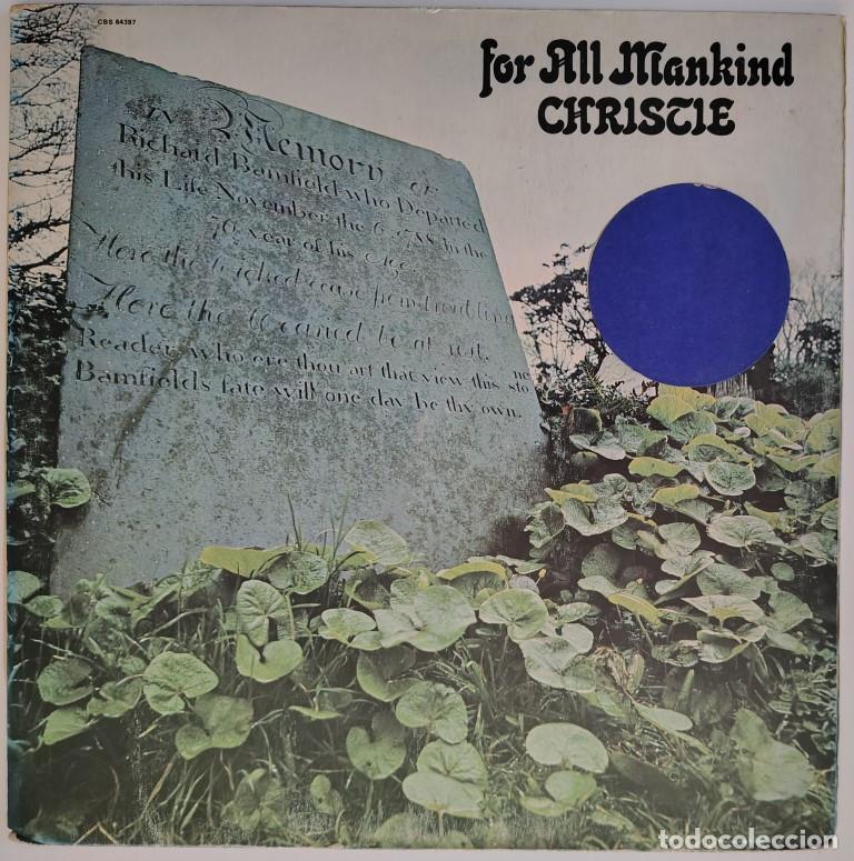 Discos de vinilo: Christie. For all mankind. CBS, UK 1971 LP + doble cubierta