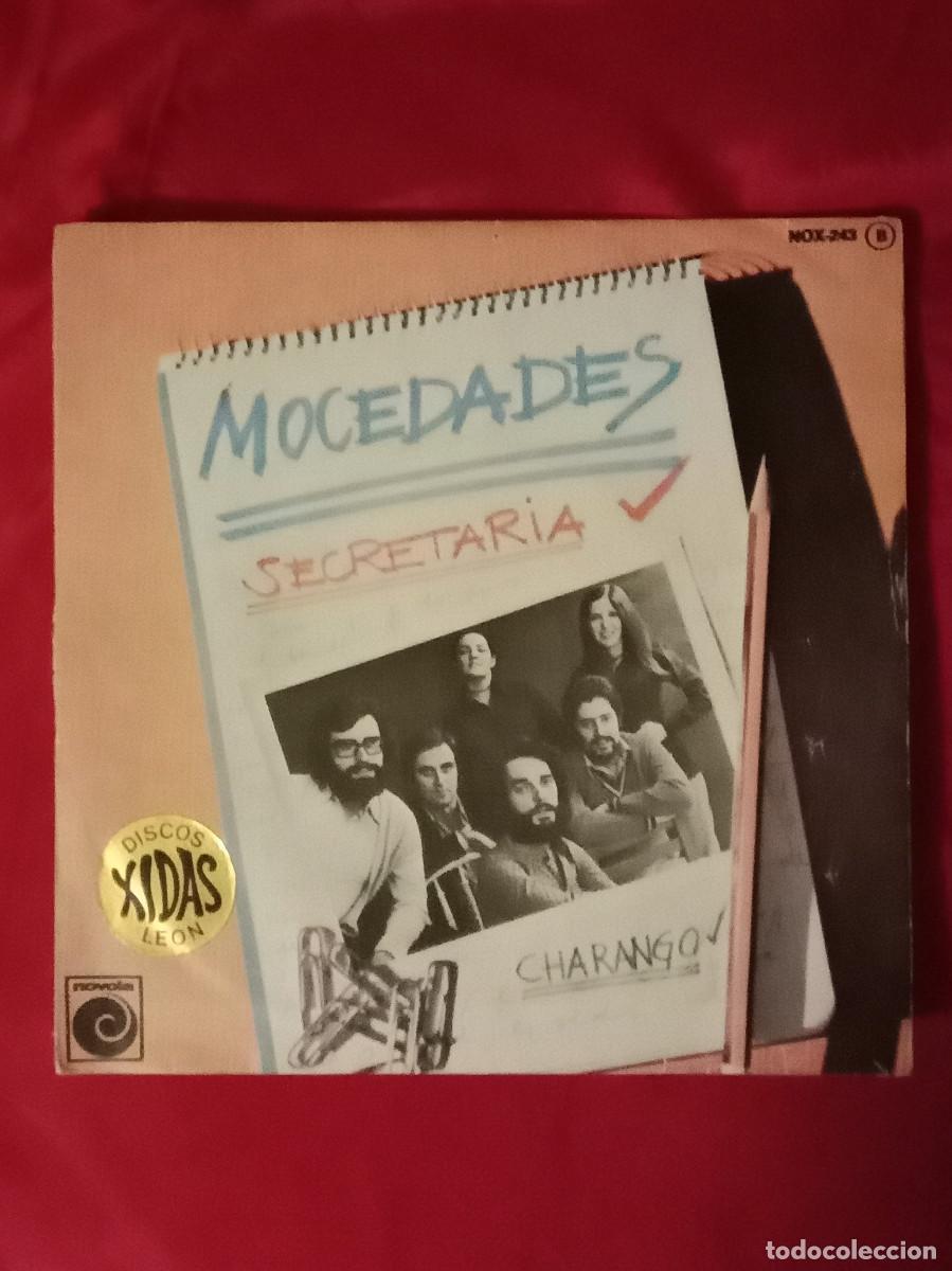Discos de vinilo: Mocedades - Secretaria / Charango - Edit. Novola. 1975