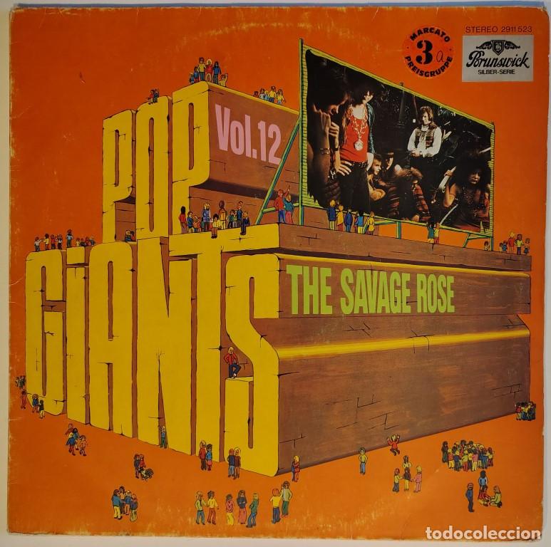 Discos de vinilo: Savage Rose. Pop Giants vol. 12. Brunswick, Germany 1973 LP