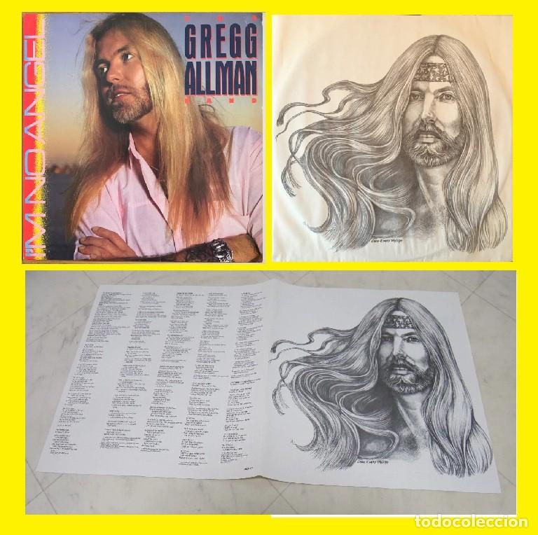 Discos de vinilo: Gregg Allman Band / I'm No Angel !! completa 1&ordf; EDIT JAPAN ORIG + 4 PAG INSERTO-POSTER, EXC !!!!!