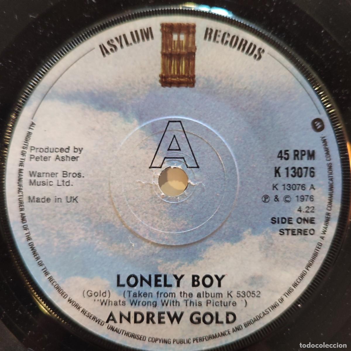 Discos de vinilo: Lonely Boy - Andrew Gold
